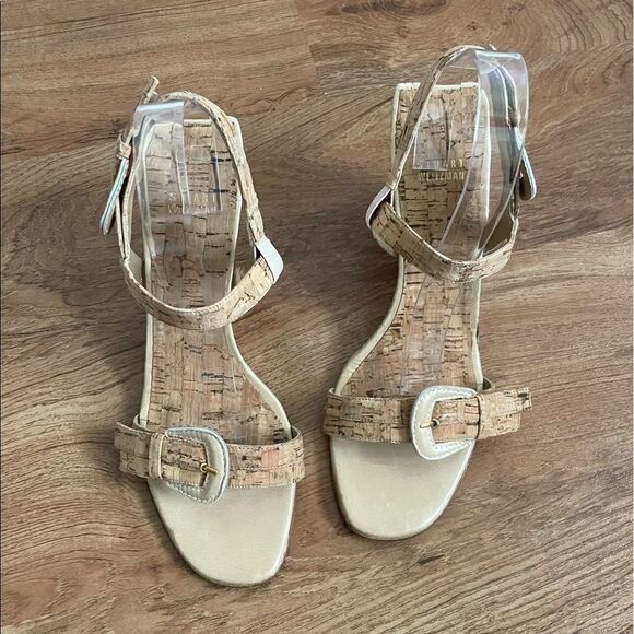 Stuart Weitzman cork wedges - Picture 12 of 13